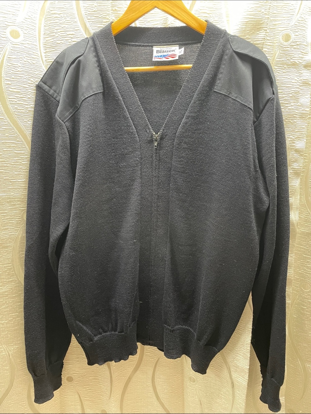 Blauer dark bleu Men’s Zip-Up Sweater Jacket